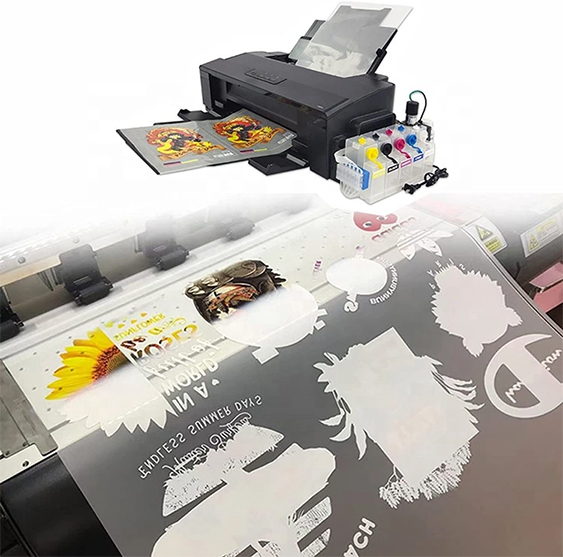 Comparison between sublimation digital printing and DTF printing